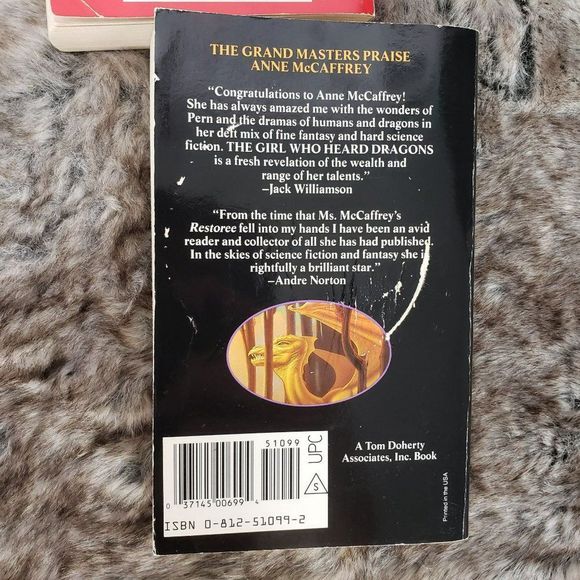 Anne McCaffrey  Dragonriders of Pern Dragons Time First Fall Lot Paperback Book‎ - Picture 4 of 11